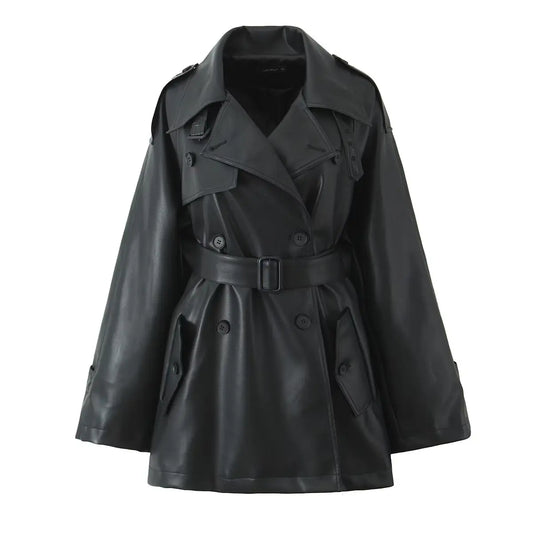 LAPEL ANGEL COAT